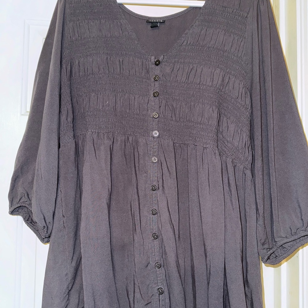 Gray Women's Top